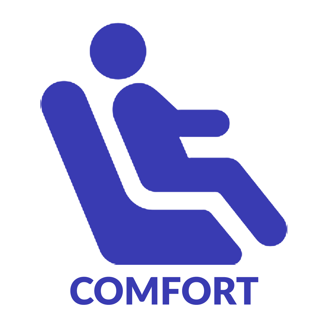 Comfortable seating icon